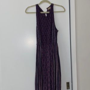 Rewind purple design maxi dress. Super cute and comfortable!